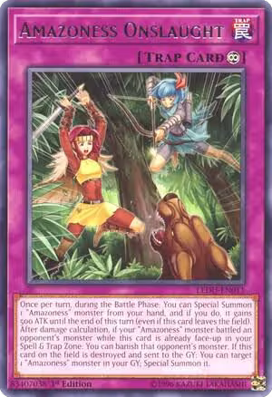 Amazoness Onslaught (LEDU-EN011), Legendary Duelists — Yu-Gi-Oh! card price