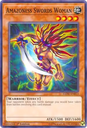 Amazoness Swords Woman (LEDU-EN013), Legendary Duelists — Yu-Gi-Oh! card price