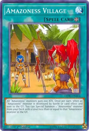 Amazoness Village (LEDU-EN014), Legendary Duelists — Yu-Gi-Oh! card price