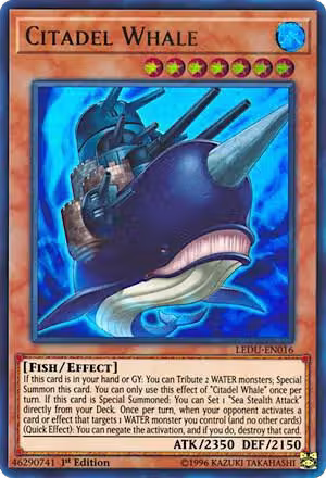 Citadel Whale (LEDU-EN016), Legendary Duelists — Yu-Gi-Oh! card price