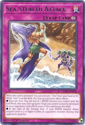 Sea Stealth Attack (LEDU-EN018), Legendary Duelists — Yu-Gi-Oh! card price