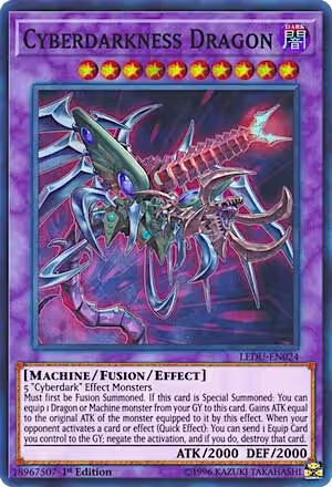Cyberdarkness Dragon (LEDU-EN024), Legendary Duelists — Yu-Gi-Oh! card price