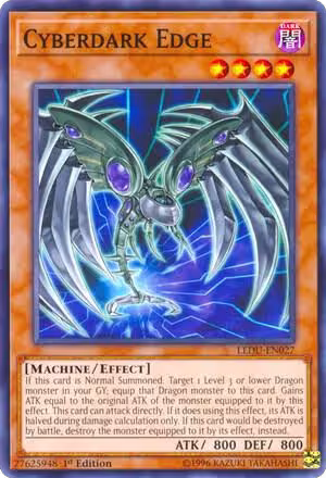 Cyberdark Edge (LEDU-EN027), Legendary Duelists — Yu-Gi-Oh! card price