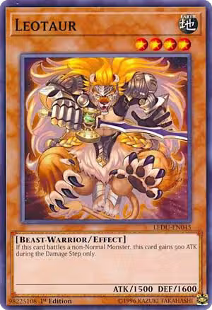 Leotaur (LEDU-EN045), Legendary Duelists — Yu-Gi-Oh! card price