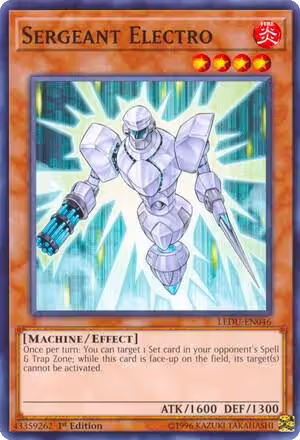 Sergeant Electro (LEDU-EN046), Legendary Duelists — Yu-Gi-Oh! card price