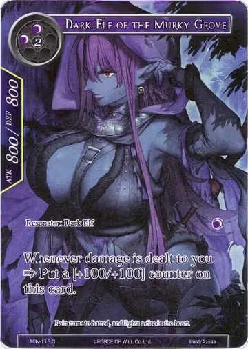 Dark Elf of the Murky Grove (Full Art) (ACN-118) — card price