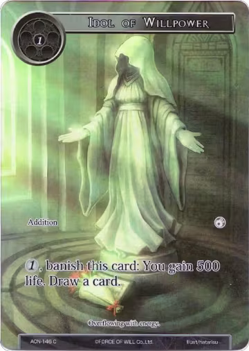 Idol of Willpower (Full Art) (ACN-146), Ancient Nights — Force of Will card price