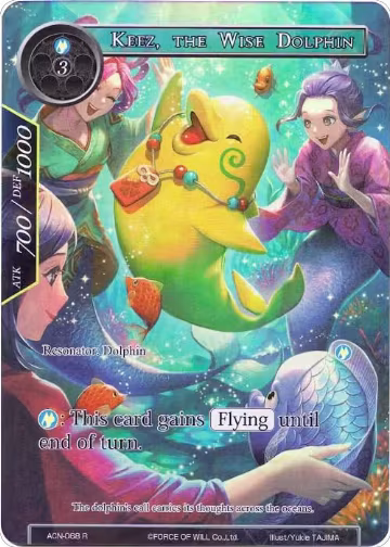 Keez, the Wise Dolphin (Full Art) (ACN-068), Ancient Nights — Force of Will card price