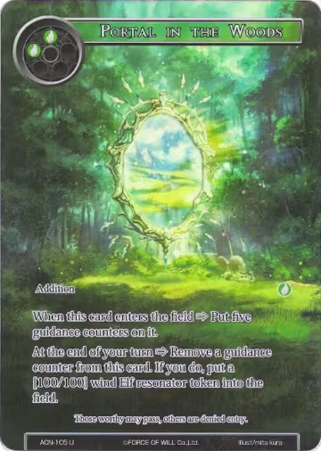 Portal in the Woods (Full Art) (ACN-105), Ancient Nights — Force of Will card price