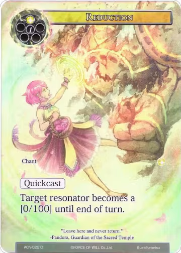 Reduction (Full Art) (ACN-022), Ancient Nights — Force of Will card price