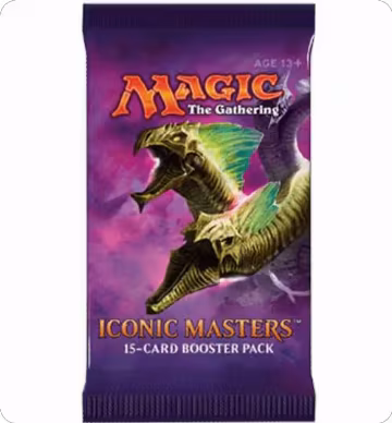 Iconic Masters - Booster Pack, Iconic Masters — Magic sealed product price