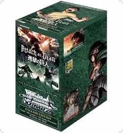 Attack on Titan Vol. 2 Booster Box, Attack on Titan Vol. 2 — Weiß Schwarz sealed product price