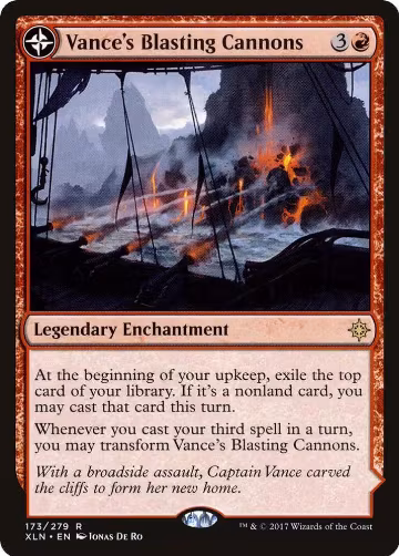 Vance's Blasting Cannons (173), Ixalan — Magic card price