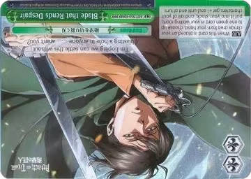 Blade that Rends Despair (RRR) (AOT/S50-E048R RRR), Attack on Titan Vol. 2 — Weiß Schwarz card price