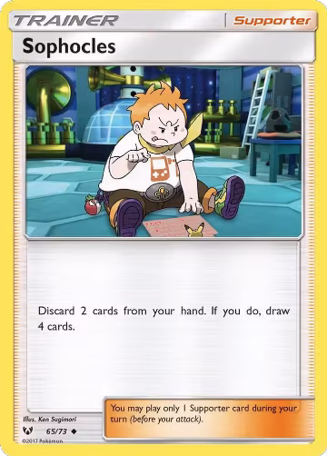 Sophocles (65/73), Shining Legends — Pokémon card price