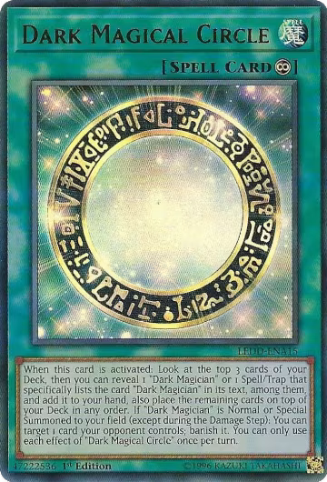 Dark Magical Circle (LEDD-ENA15), Legendary Dragon Decks — Yu-Gi-Oh! card price