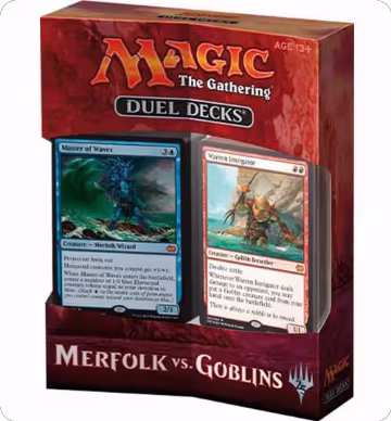 Duel Decks: Merfolk vs. Goblins - Box Set, Duel Decks: Merfolk vs. Goblins — Magic sealed product price