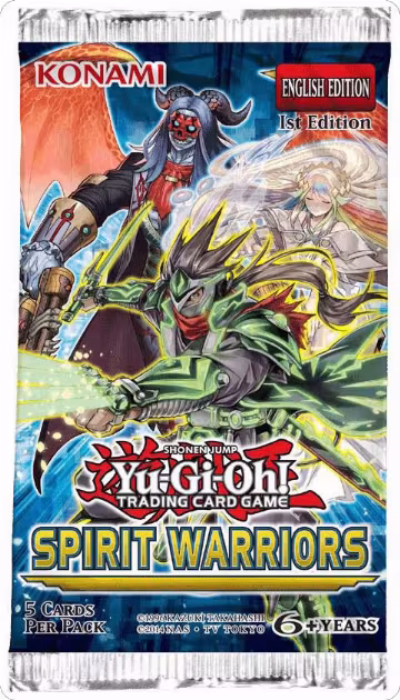 Spirit Warriors Booster Pack, Spirit Warriors — Yu-Gi-Oh! sealed product price