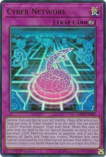 Cyber Network (UR) (LEDD-ENB20), Legendary Dragon Decks — Yu-Gi-Oh! card price