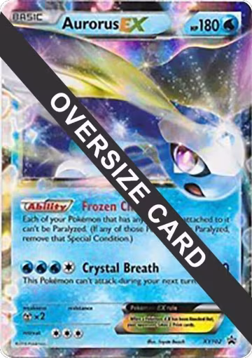 Aurorus EX - XY102 (XY Black Star Promos) (XY102), Jumbo Cards — Pokémon card price