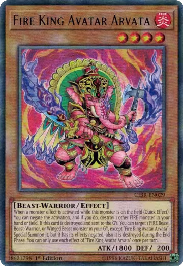 Fire King Avatar Arvata (CIBR-EN029), Circuit Break — Yu-Gi-Oh! card price