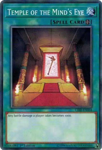 Temple of the Mind's Eye (CIBR-EN064), Circuit Break — Yu-Gi-Oh! card price