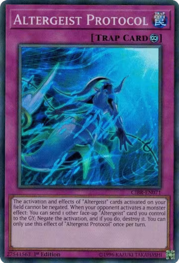 Altergeist Protocol (CIBR-EN071), Circuit Break — Yu-Gi-Oh! card price