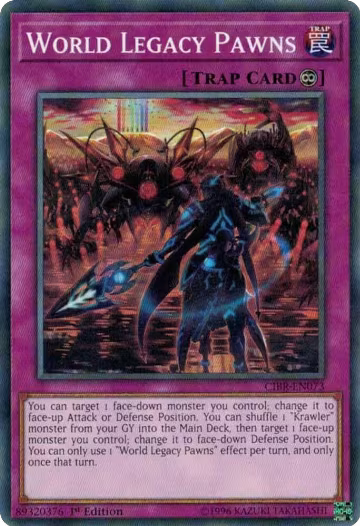World Legacy Pawns (CIBR-EN073), Circuit Break — Yu-Gi-Oh! card price