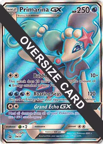 Primarina GX - SM39 (SM39), Jumbo Cards — Pokémon card price