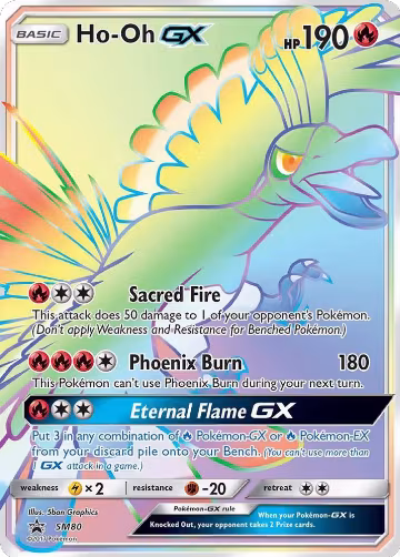 Ho-Oh GX - SM80 (SM80), SM Promos — Pokémon card price