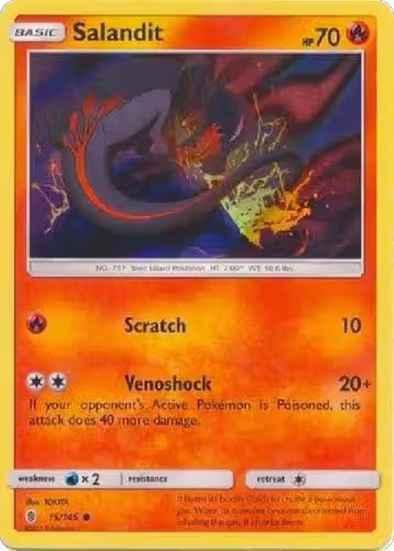 Salandit - 15/145 (Collection Promo) (015/145), League & Championship Cards — Pokémon card price