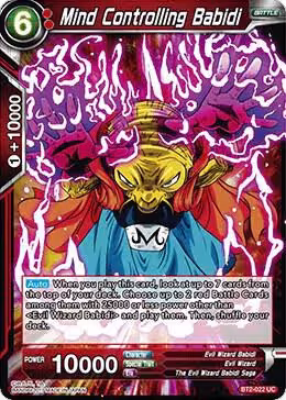 Mind Controlling Babidi (BT2-022), Union Force — DB Super card price
