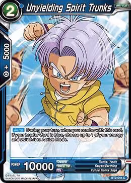 Unyielding Spirit Trunks (BT2-044), Union Force — DB Super card price