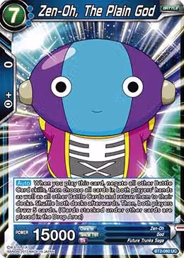 Zen-Oh, The Plain God (BT2-060), Union Force — DB Super card price