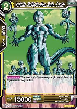 Infinite Multiplication Meta-Cooler (BT2-107), Union Force — DB Super card price