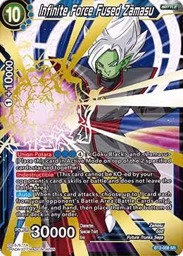 Infinite Force Fused Zamasu (BT2-058), Union Force — DB Super card price