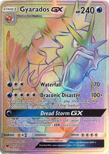 Gyarados GX (Secret) (112/111) — card price