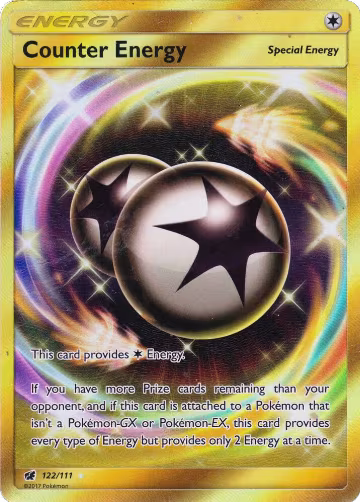 Counter Energy (Secret) (122/111), SM - Crimson Invasion — Pokémon card price