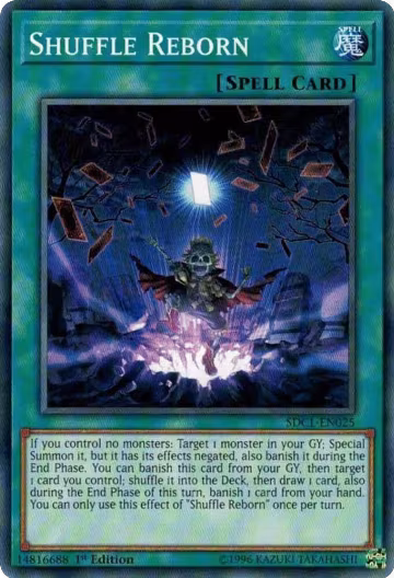 Shuffle Reborn (SDCL-EN025), Structure Deck: Cyberse Link — Yu-Gi-Oh! card price