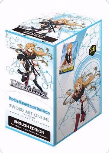 Sword Art Online The Movie: -Ordinal Scale- Booster Box, Sword Art Online The Movie: -Ordinal Scale- — Weiß Schwarz sealed product price
