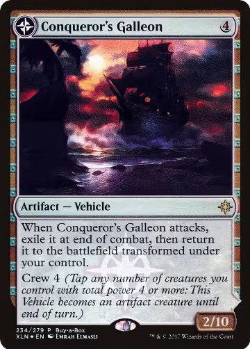 Conqueror's Galleon (234), Buy-A-Box Promos — Magic card price