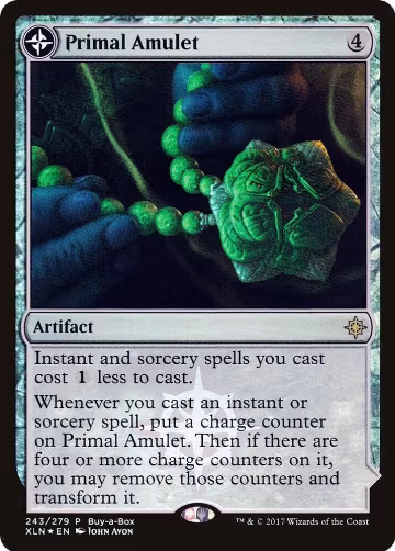 Primal Amulet (243), Buy-A-Box Promos — Magic card price