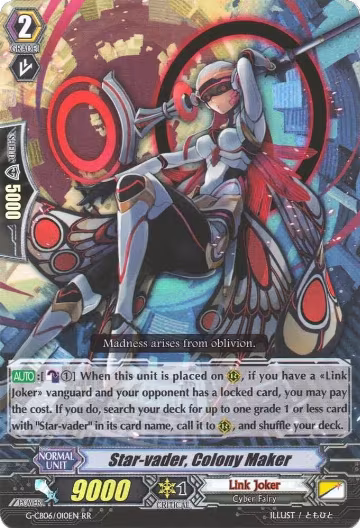 Star-vader, Colony Maker (G-CB06/010EN), G-CB06: Rondeau of Chaos and Salvation — Vanguard card price