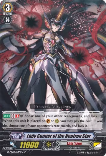 Lady Gunner of the Neutron Star (G-CB06/030EN), G-CB06: Rondeau of Chaos and Salvation — Vanguard card price