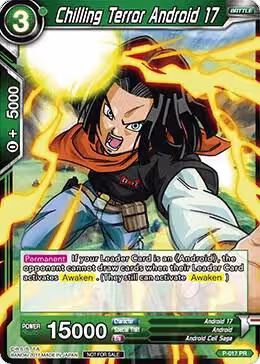 Chilling Terror Android 17 (Foil Version) (P-017), Promotion Cards — DB Super card price