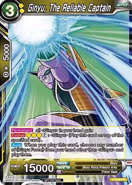 Ginyu, The Reliable Captain (Foil Version) (P-019), Promotion Cards — DB Super card price