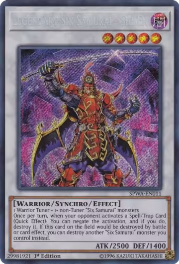 Legendary Six Samurai - Shi En (SPWA-EN011), Spirit Warriors — Yu-Gi-Oh! card price