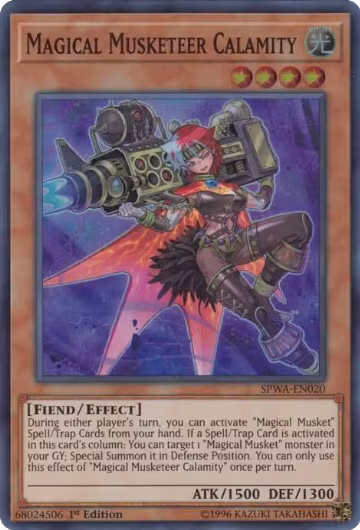 Magical Musketeer Calamity (SPWA-EN020), Spirit Warriors — Yu-Gi-Oh! card price