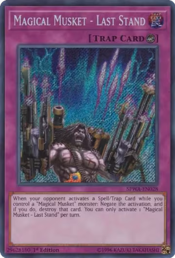 Magical Musket - Last Stand (SPWA-EN028), Spirit Warriors — Yu-Gi-Oh! card price