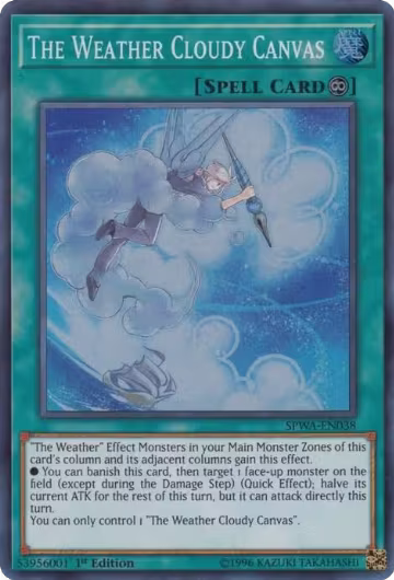 The Weather Cloudy Canvas (SPWA-EN038), Spirit Warriors — Yu-Gi-Oh! card price
